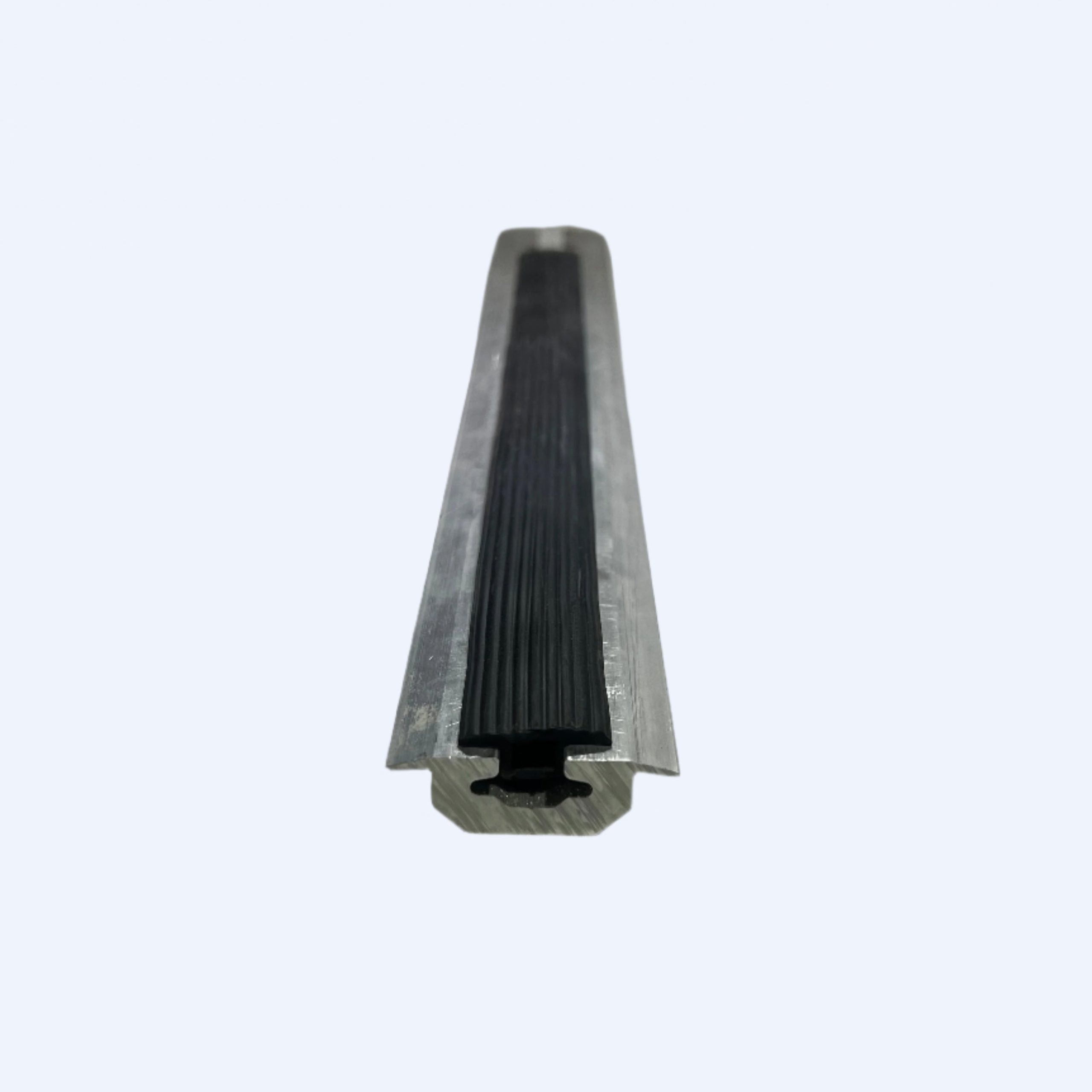 Slip Resistant L-Track Cover Strip Filler | BLACK or GREY Rubber | PRICE PER FOOT