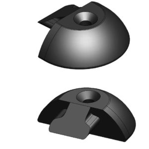 AMF Bruns | 200261878 End Cap for Surface Track