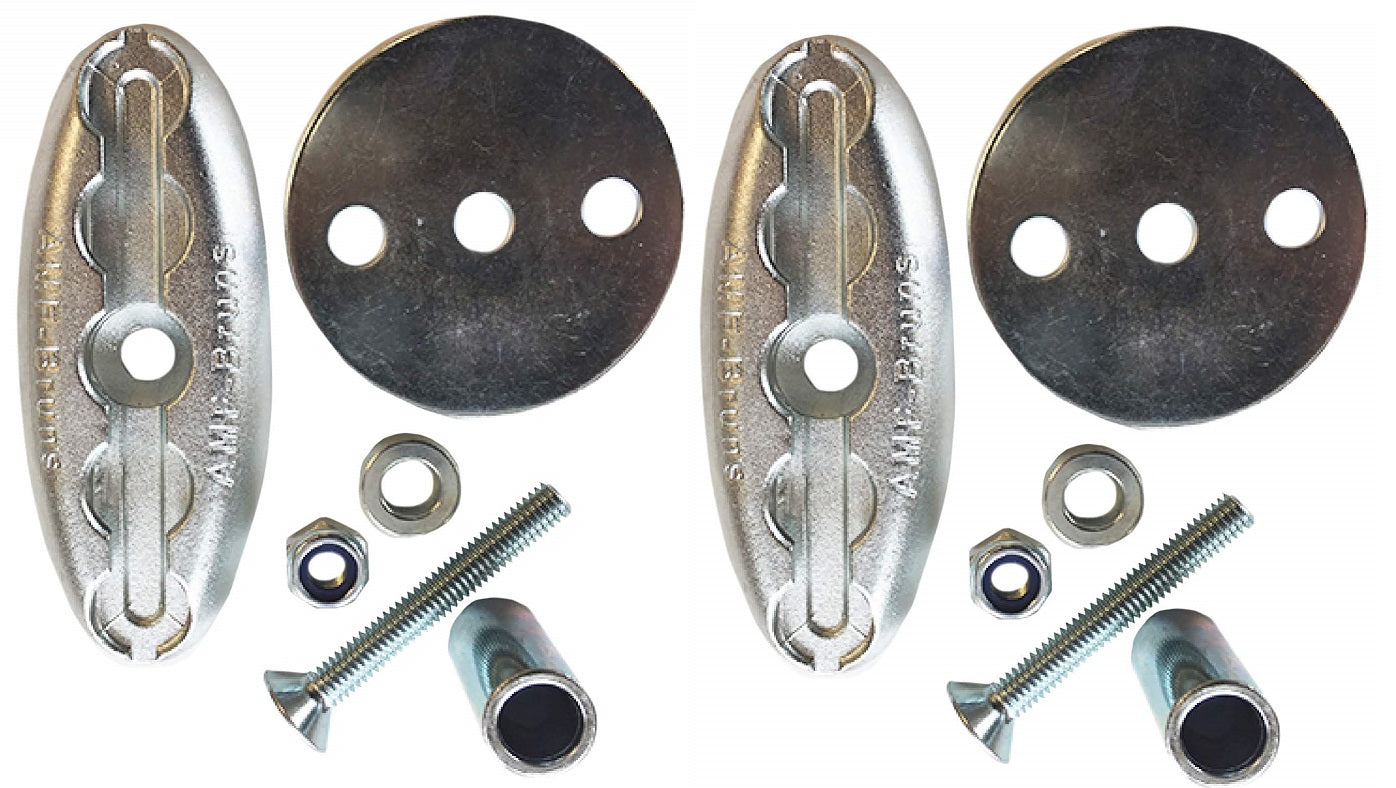 200269390 | Floor Pocket For L-Track | 2 PACK