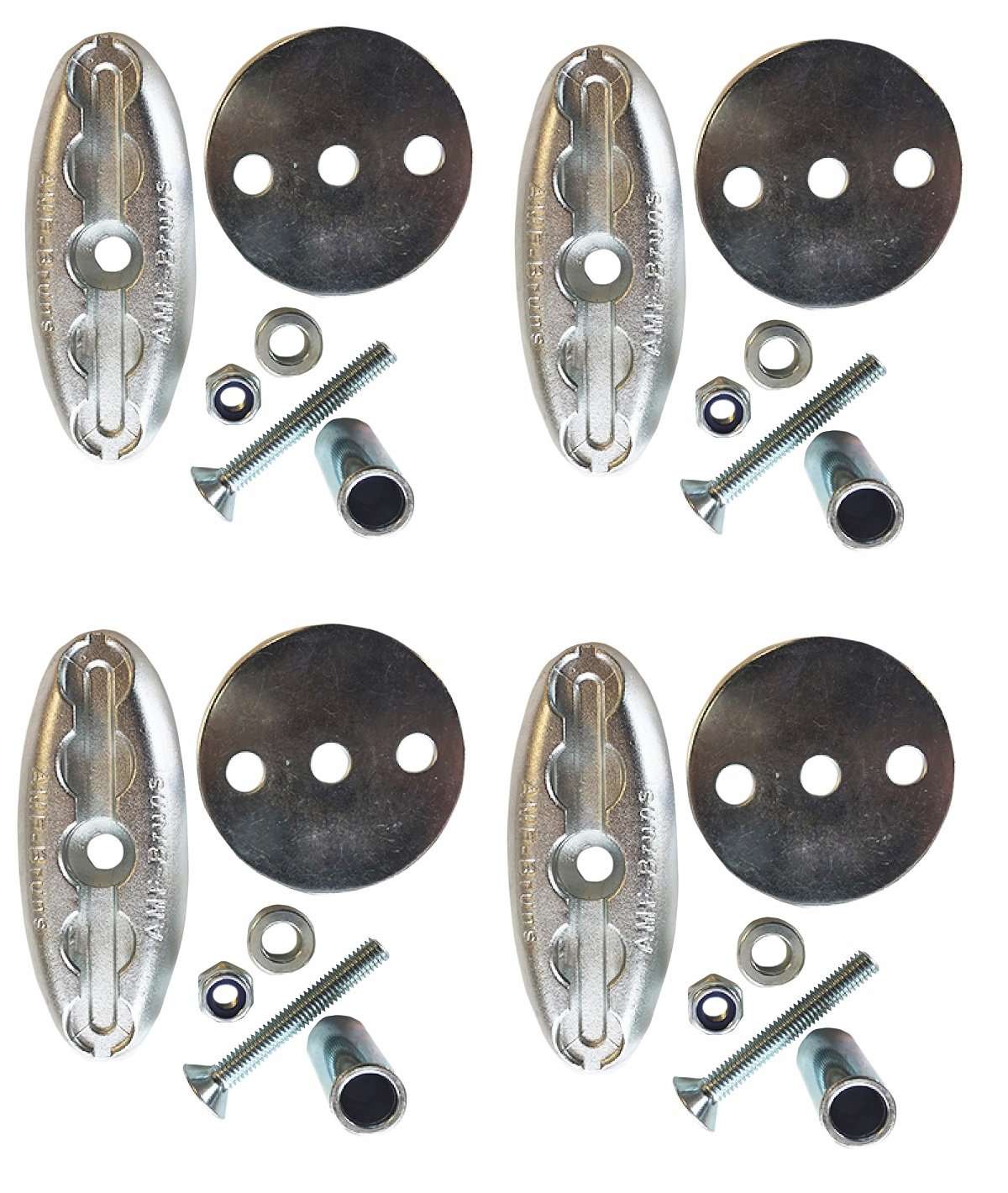 AMF Bruns | 200269390 L-Track Floor Pocket 4 PACK