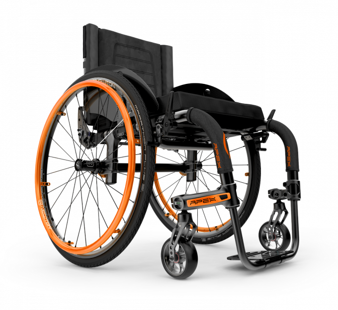 Q04BR133 | Rigid Sport-Frame Wheelchair/Lightweight QLK-150 Bracket
