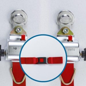 Sure-Lok | FF661-4C-SNC FF600 Slide-N-Click Retractor Kit Combination Retractable Occupant Restraint, Buckle & Tab