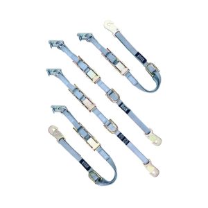 Sure-Lok | FE510 Manual Wheelchair Kit For A-Track With Snap Hook & D-Ring Connection