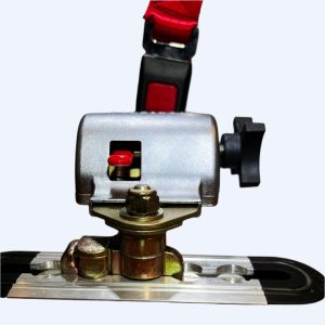 Sure-lok FF600 Wheelchair Tie-Down Retractor w/ L-Track and Buckle Fitting