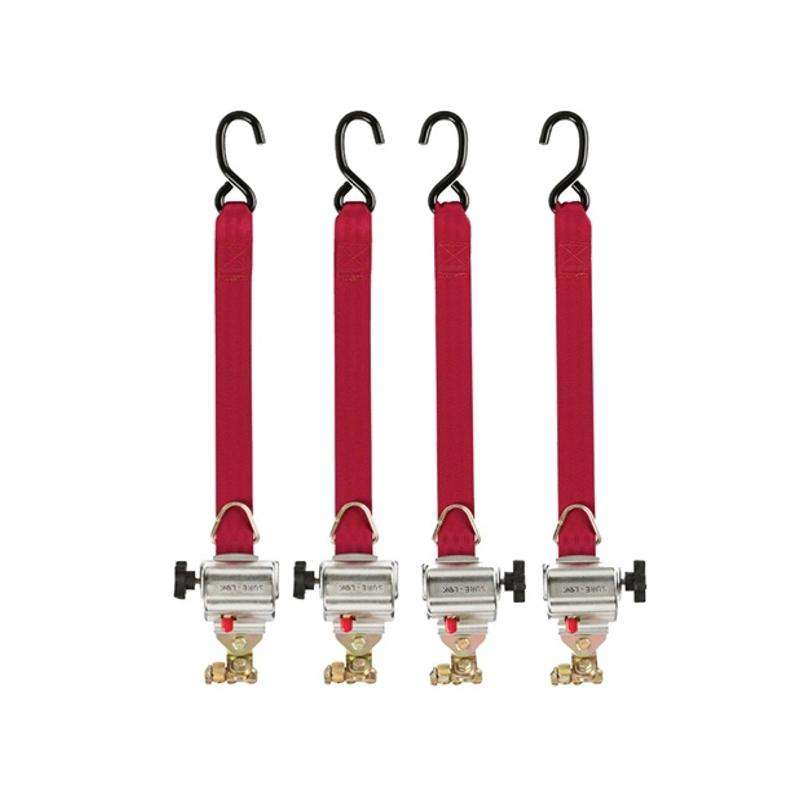 Sure-Lok | FF627S-4C FF600 Series Wheelchair Retractor Kit For L-Track With S-Hook Connection