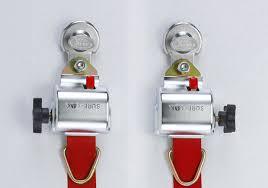 Sure-Lok | FF661S-4C-SNC FF600 Slide-N-Click Wheelchair Retractor Kit SNC Fitting/S-Hook