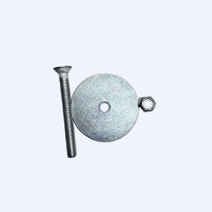 FE201006 | 5/16" (8mm) Grade F835 Track Bolt with Washer & Nut QTY 1