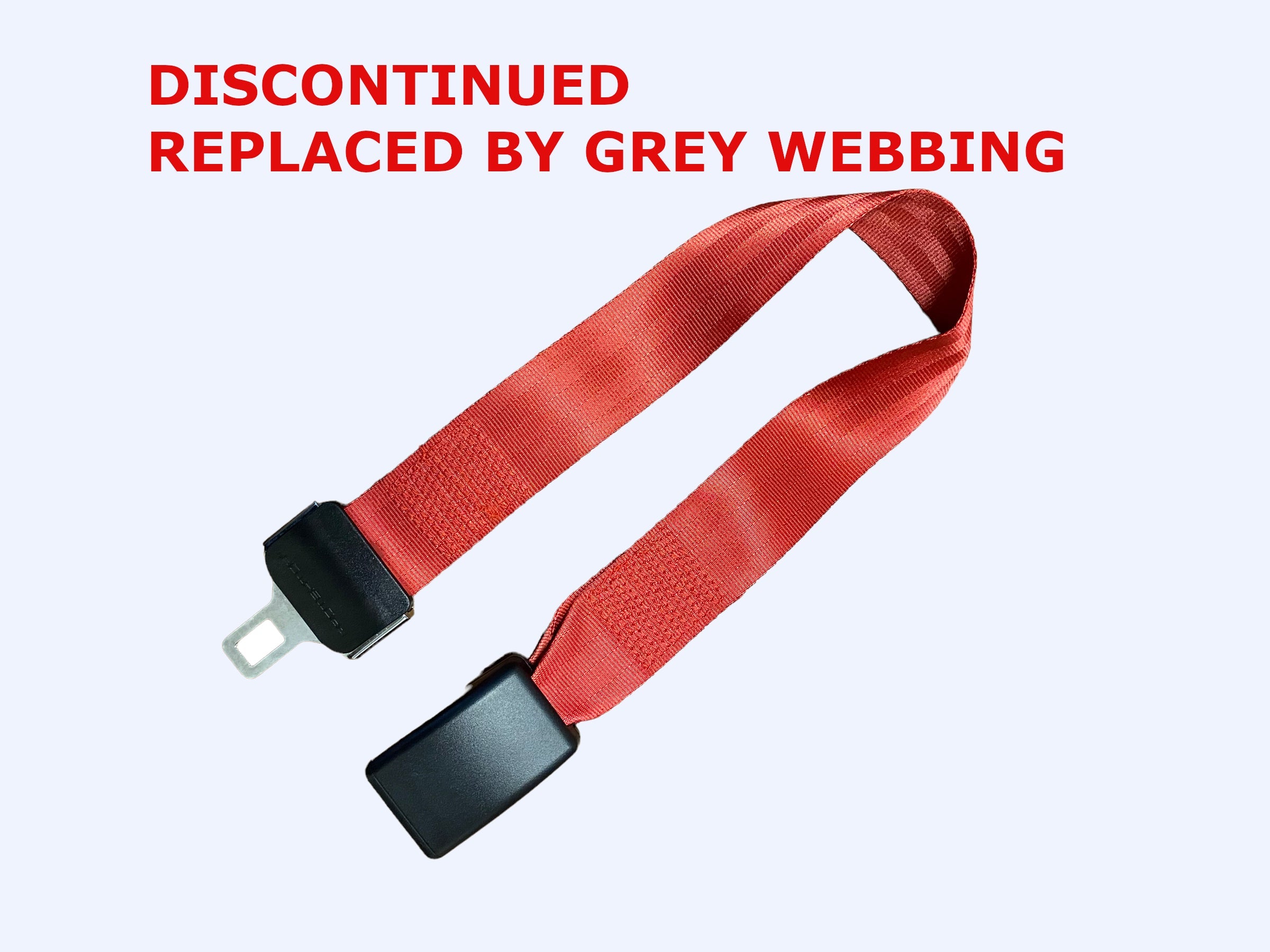 AMF Bruns | H350245-24 AMF Bruns 24" Extension Wheelchair Lap Belt | GREY
