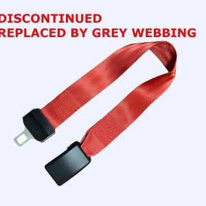 AMF Bruns | H350242/H350245 Extension Wheelchair Lap Belt Red