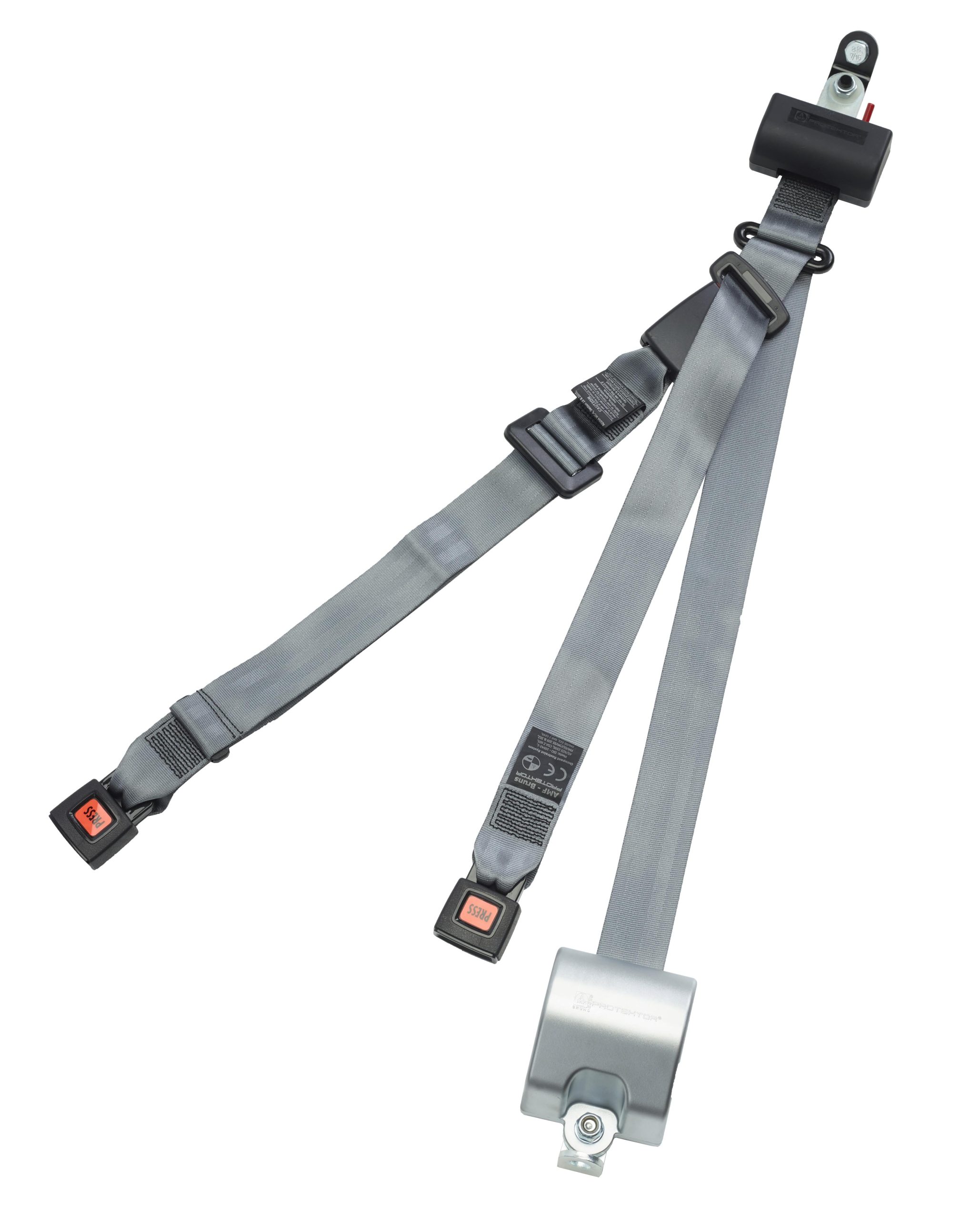 AMF Bruns | H370231-3241 Automatic 3 Point Retractor 40˚ bracket retractable height adjuster, L-track fitting