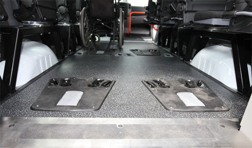 AMF Bruns | H5100 Hide-A-Way Wheelchair Securement Systems