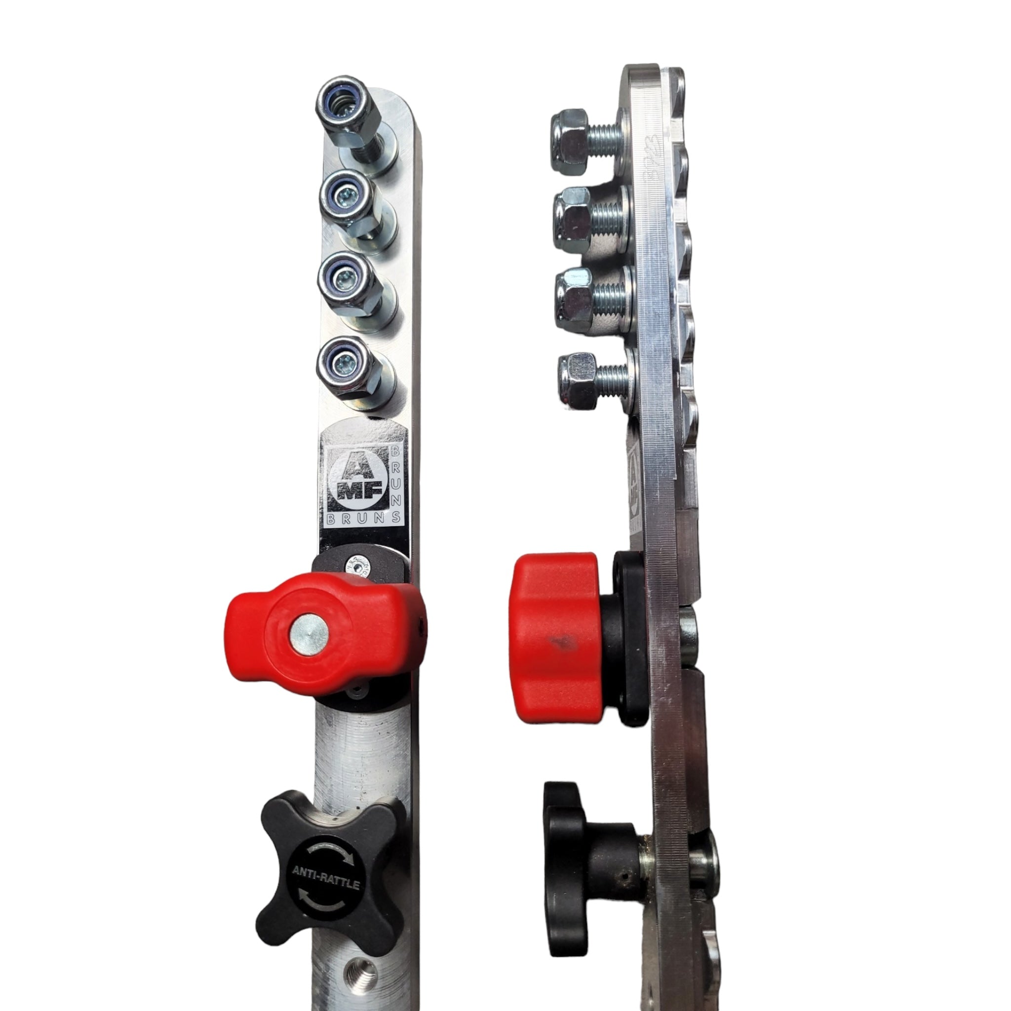 Aluminum Guide Rail for L-Track - Lockable | 2 PACK | AMF Bruns | 10011173