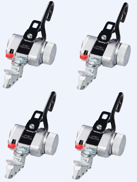 AMF Bruns PROTEKTOR 2.0 SilverSeries System Wheelchair Restraints | 4 PACK KIT