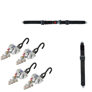Q-8200-AP-L | Q'Straint 3-Piece Wheelchair Restraint Kit