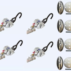 Retractor Kit for L-Track w/ L-Track Floor Pockets | QRT STANDARD