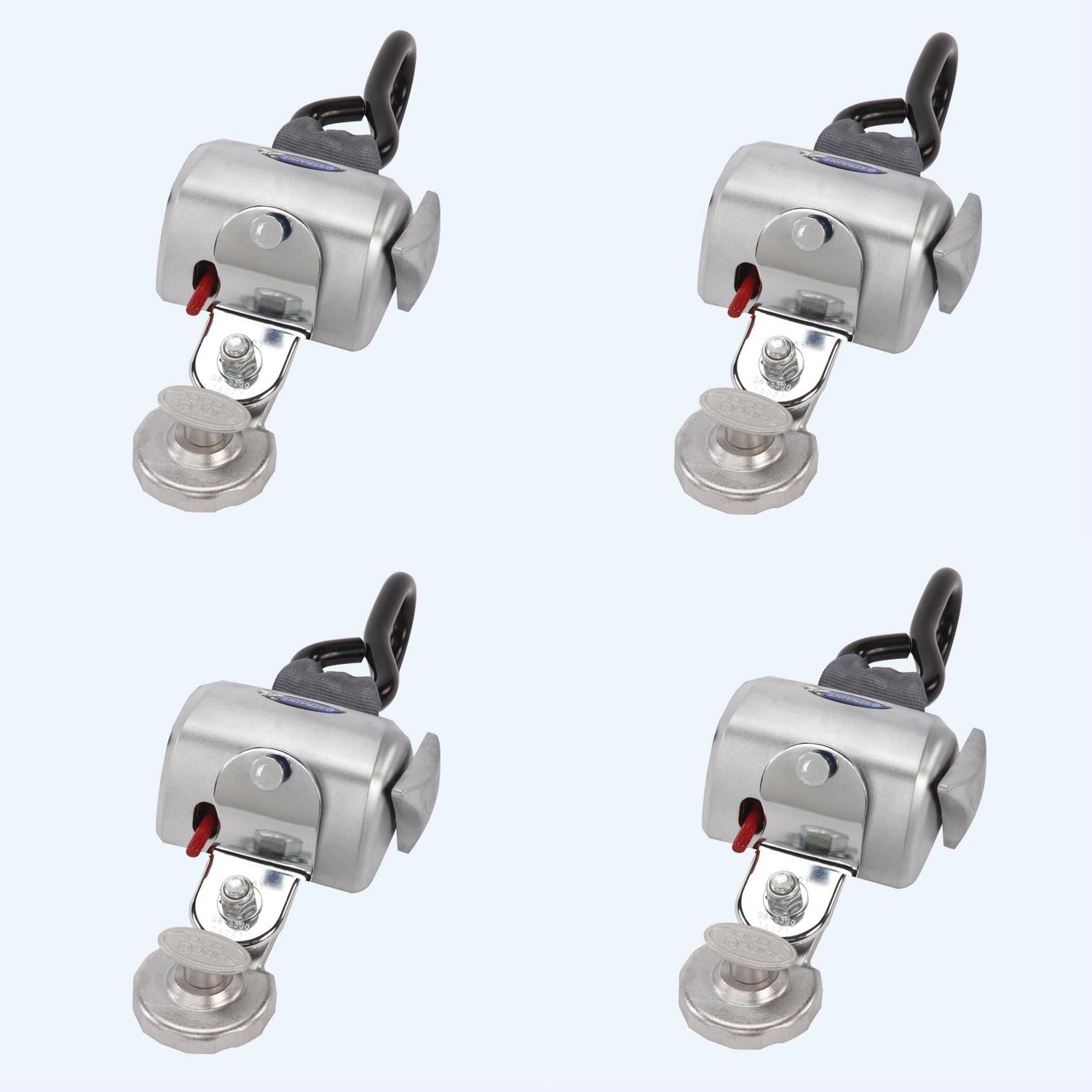 4 QRT Standard Retractors w/ Slide 'N Click Fittings | Q-8201-SC2