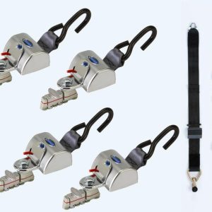 Q'Straint 4 QRT Max Retractors w/ Manual Lap & Shoulder Belt | Q-8300-AT-L