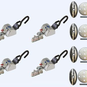 Retractor Kit for L-Track w/ L-Track Floor Pockets | QRT MAX