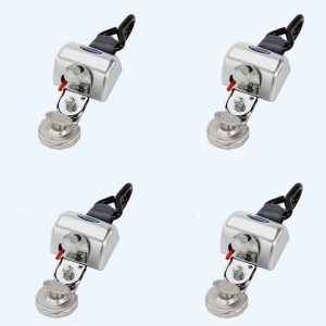 Q'Straint 4 QRT Max Retractors w/ Slide 'N Click Fitting | Q-8301-SC2
