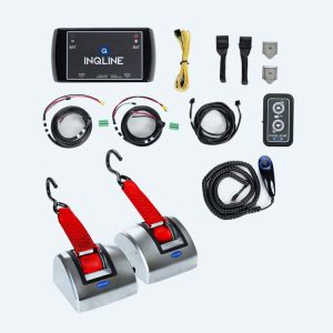 INQLINE Side Entry Winch w/ Wall Mounted Retractors | Q-84027