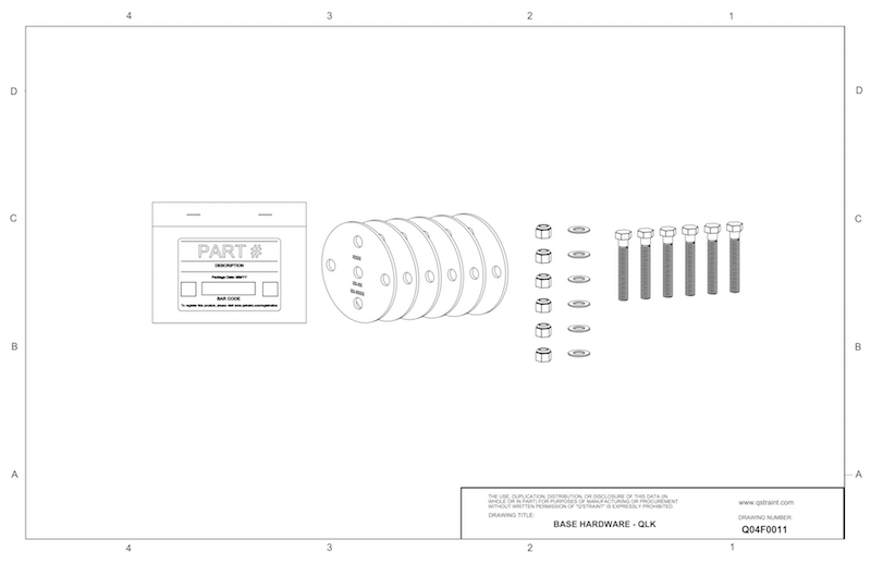 QLK Base Hardware Kit | Q04F0011