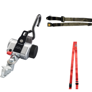 AMF Bruns | K534225-1000HL 4 BronzeSeries Retractors J Hook & L-Track with Static Lap Belt, Static Shoulder Belt